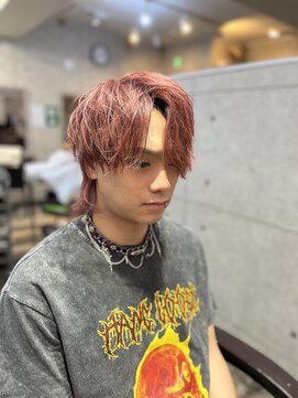 ルフレ 新宿歌舞伎町店(Reflet) men's/メンズスタイル/メンズカット/レッドブラウン