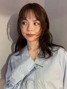 ノラジャーニー(NORA Journey) シャギーレイヤーニュアンス顔周りカット　ウルフカット