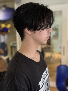 ヒューマン トシマエン 練馬 豊島園(HUMAN) 【OTOKA】ニュアンスパーマセンターパート