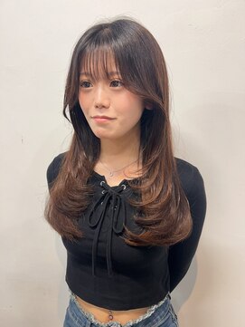 クエント(cuento) スタイリングが簡単で人気のザクザクレイヤースタイル!