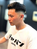 クラシコ(CLASSICO)&nbsp;＜理容室＞スーツ短髪パーマツーブロック束感モテる黒髪