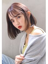 ブラン 栄(Blanc)&nbsp;【Blanc】大人ボブ＿髪質改善＿シースルーバング