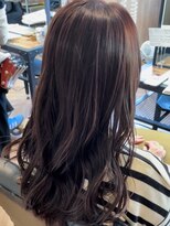ティア ヘアデザイン(Theia hair design)&nbsp;マロンブラウン × ミディアム