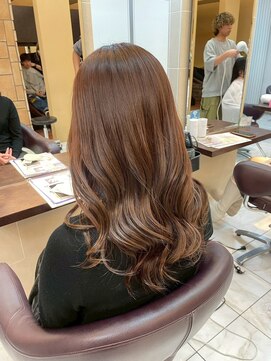 ルページ 千葉(lpage) 髪質改善/顔周りレイヤーカット/グレージュ[千葉/千葉駅]