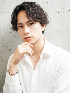 ヘアアンドメイク ニューヨーク ニューヨーク 長岡天神店(Hair&Make NYNY) メンズミディアム/スパイラルパーマ