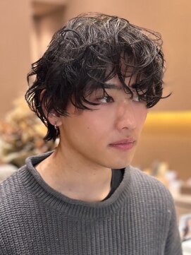 ガーデンヨコハマエスト(GARDEN YOKOHAMA est) ダウンバングマッシュスパイラルパーマ