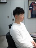 バーバーラフクロップローフェードアイロンパーマ/渋谷/代々木