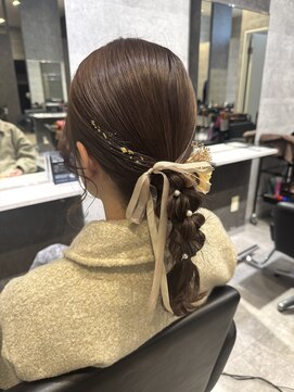 アンダーバーホワイト 鳳店(_WHITE) お呼ばれヘアセット