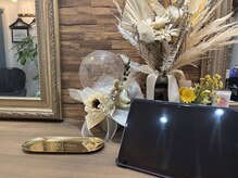 D.freeの雰囲気（施術中、タブレットでYouTubeや雑誌をご覧になられます♪）