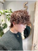 men's/ツイストスパイラル/リバースセンターパート/横浜/メンズ
