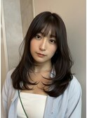 レイヤー/レイヤーカット/レイヤースタイル/顔周りレイヤー/銀座