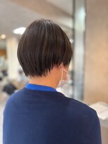 ホワイトストーン WHITE STONE&nbsp;暗めカラー大人ハンサムショート