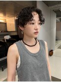 ショートパーマウルフパーマニュアンススパイラルパーマショート