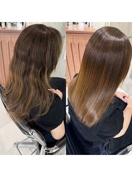 マイン(MAEN) 美髪矯正ビフォア