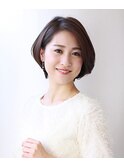 暗髪大人ショート