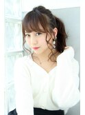 【ALBA千葉将大】ゆる巻きルーズポニーテール【三鷹】