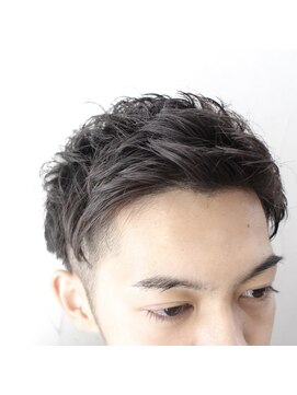 デコヘアーフラッペ(DECO HAIR frappe) アップバング×ツーブロック×パーマ