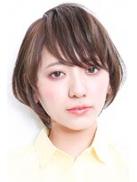 モニカ 西宮北口(Monica)&nbsp;大人かわいいグレージュ小顔ナチュラルショートボブ