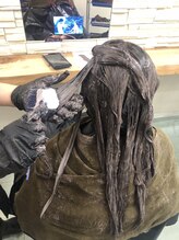 【チェックPOINT！】　髪に高濃度水素を余すことなく、たっぷりボリューミー塗布♪