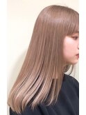 【Zina札幌】髪質改善/大人かわいい/韓国/フェザーバング/カラー