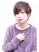 オーシャン(Ocean)&nbsp;[OCEAN Hair&Life]厚めバング×ネオウルフ×ことりベージュ☆