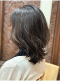 【QUATRO川崎】無造作ゆるカールミディ 谷口星利奈