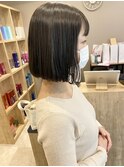 [entality]韓国風ボブ×ナチュラルグレージュstyle