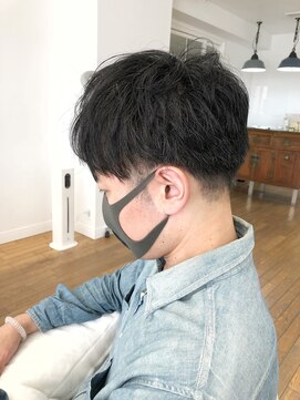 ヘッズ 本八幡店(HEADS) MEN'S HAIR センターパート サイドパート 韓国マッシュ