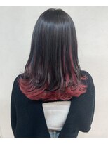 リア(Lia by KENJE)&nbsp;Lia　幅広めインナーカラー可愛いです♪