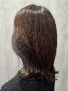 テトテ 門戸厄神店(tetote) 【tetote 村山サロンスタイル】イヤリングカラー×ラベンダー