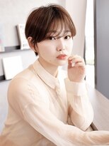 エムスラッシュ センター南(M.SLASH)&nbsp;ニュアンスカラー/前下がり/小顔/大人ショート/センター南