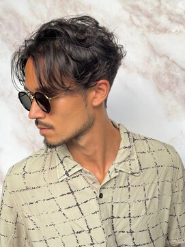 ピークアブー 銀座中央通り(PEEK-A-BOO) 無造作な動きの大人カジュアルパーマスタイル