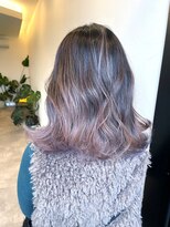 フェーディン(fa/din)&nbsp;バレイヤージュラベンダーベージュ