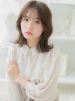 モッズヘア 上尾西口店(mod's hair)&nbsp;韓国風イヤリングカラー小顔エアリーミディTb5上尾20代30代40代