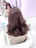 アディション 新宿(ADITION)&nbsp;ピンクブラウン/レイヤーカット