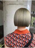 切りっぱなしボブ