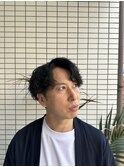ウルフ/アッシュブラック/カルマパーマ/ベリーショート/船橋2