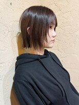 フェイバー 赤坂店(FAVOR)&nbsp;【似合わせカット】ミニボブ×顔まわりの似合わせ☆