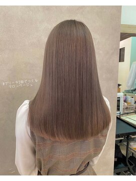 ヘアーアンドメイク トゥルース 天王台店(Hair&Make TRUTH) マロンベージュ