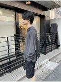 アンニュイなメンズヘアー