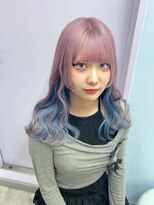 ホワイト 梅田(white)&nbsp;#ピンク×ミズイロ/ペールカラーデザイン