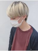 【松戸 岩口】ハイトーン重ためマッシュショート