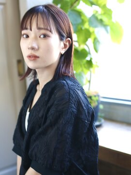 バース(BIRTH) 天神【BIRTH】こなれミディイメチェン前髪暖色カラー　8