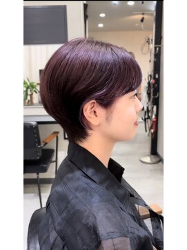 エス 天満扇町(esu) 小顔ショート　30代40代50代　大阪ショート