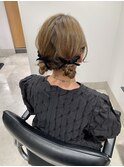 ツインお団子 ヘアアレンジ ヘアセット <渋谷/渋谷駅>