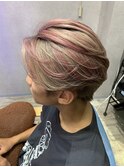 ピンクバレイヤージュ☆☆☆
