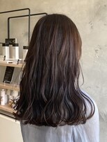 ニュイ(NUIT)&nbsp;ダブルカラーミルクティーベージュカラーブルーブラックブリーチ