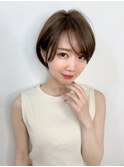 【畑中正敏】愛されショートボブ艶髪/似合わせカット