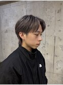 【三谷大樹】メンズカット/メンズハイトーン/グレージュ