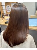 毎日ドライヤーで乾かしただけでまとまる髪質改善ストレート